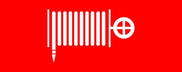 Пиктограмма "Пожарный гидрант" 320х120мм (для EXIT, SAFEWAY-40) EKF pkal-02-08  фото | Capital Power - инженерные системы
