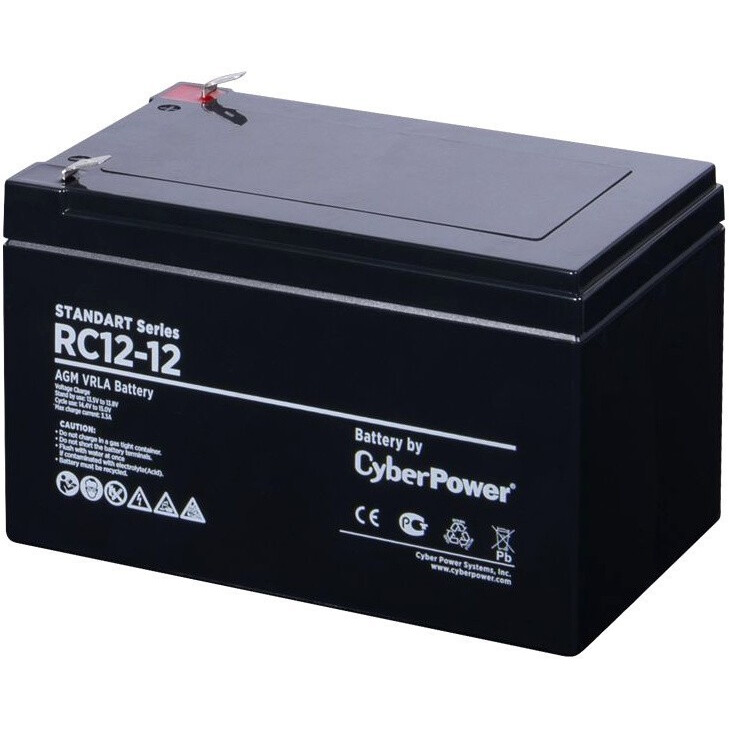 Аккумуляторная батарея CyberPower RC 12-12 RC 12-12  фото | Capital Power - инженерные системы