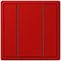 Кнопочный модуль КNX Jung Les Couleurs® Le Corbusier rouge vermillon 31 F 50 с одной парой кнопок LC501TSA32090