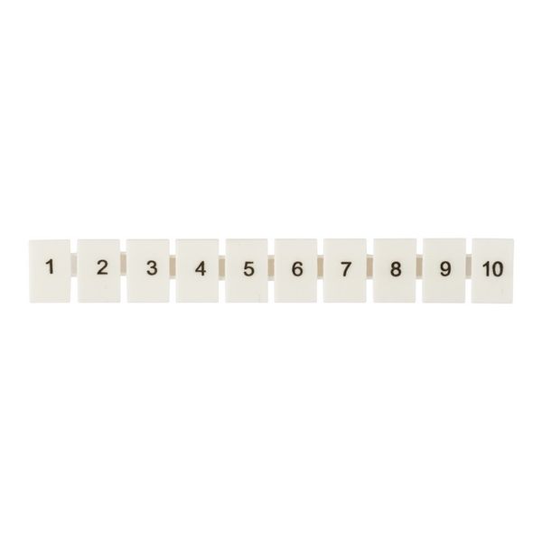Маркеры для JXB-ST-push-in 1,5 с нумерацией 1-10 (100 шт,) EKF PROxima ZB-ST-1.5-1-10  фото | Capital Power - инженерные системы