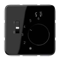 Регулятор теплого пола Jung CD серия Черная 10(4)А FTRCD231SW FTRCD231SW  фото | Capital Power - инженерные системы