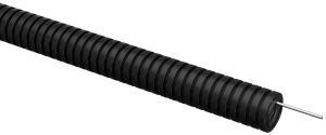ELASTA Труба гофрированная ПВХ d=20мм с зондом черная (100м) IEK ET-TG21-121-020-100-K02  фото | Capital Power - инженерные системы