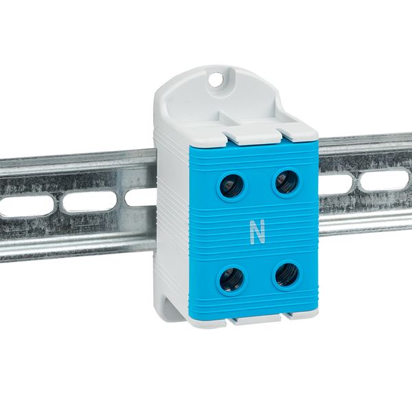 Клемма силовая вводная двойная КСВ 16-95 синяя EKF PROxima PLC-KVS2-16-95-BLUE  фото | Capital Power - инженерные системы