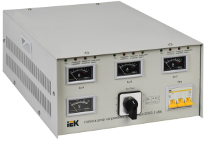 Стабилизатор напряжения СНИ3-3 кВА трехфазный IEK IVS10-3-03000  фото | Capital Power - инженерные системы