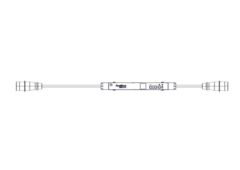 БРП, с мониторингом, серия Uniprom, 0/1U, 240В, 1Ф, 32A, вход IEC309, выход IEC309 UP7155  фото | Capital Power - инженерные системы