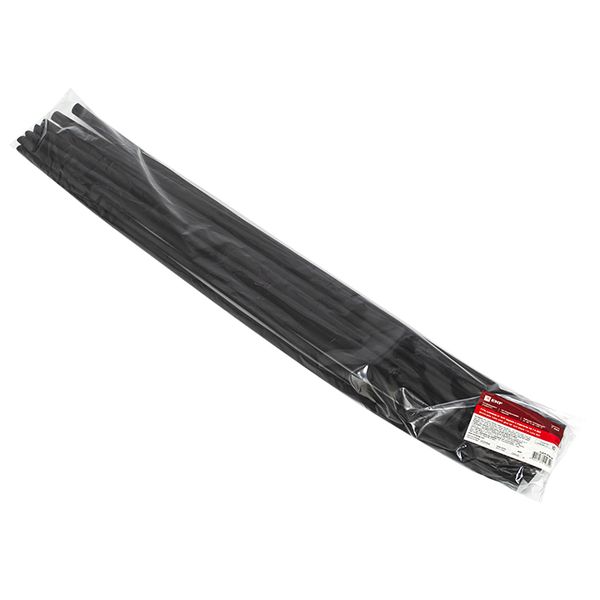 ТУТк клеевая нг 16/4 черная в отрезках по 1м EKF PROxima TUT4-K16-B  фото | Capital Power - инженерные системы