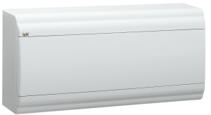PRIME Корпус пластиковый ЩРН-П-18 модулей навесной белый/белая дверь IP41 IEK MKP82-N-18-WD-41-10  фото | Capital Power - инженерные системы