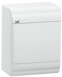 PRIME Корпус пластиковый ЩРН-П-4 модуля навесной белый/белая дверь IP41 IEK MKP82-N-04-WD-41-20  фото | Capital Power - инженерные системы
