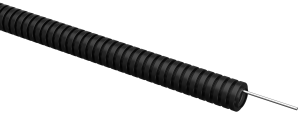 ELASTA Труба гофрированная ПВХ d=16мм с зондом черная (100м) IEK ET-TG21-121-016-100-K02  фото | Capital Power - инженерные системы