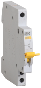 Контакт состояния КС47 новая серия на DIN-рейку IEK MVA01D-KS-1  фото | Capital Power - инженерные системы