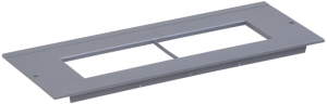 PRIMER Рамка приборная на 8 модулей для лючка ONFLOOR 24 IEK KNR-80-45-7012  фото | Capital Power - инженерные системы
