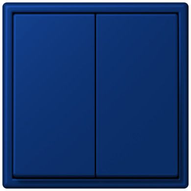Клавиша Jung Les Couleurs® Le Corbusier bleu outremer fonce для двухклавишного выключателя LC9954320T LC9954320T  фото | Capital Power - инженерные системы