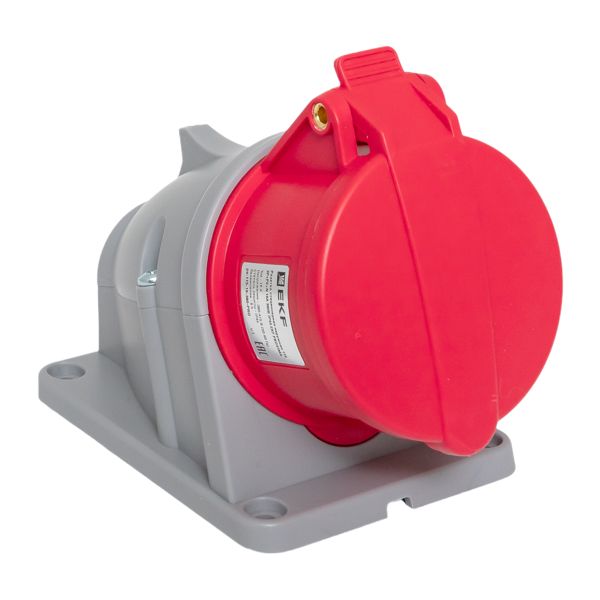 Розетка стационарная наружная 115 3Р+РЕ+N 16А 380В IP44 EKF PROXIMA PS-115-16-380-PRO  фото | Capital Power - инженерные системы