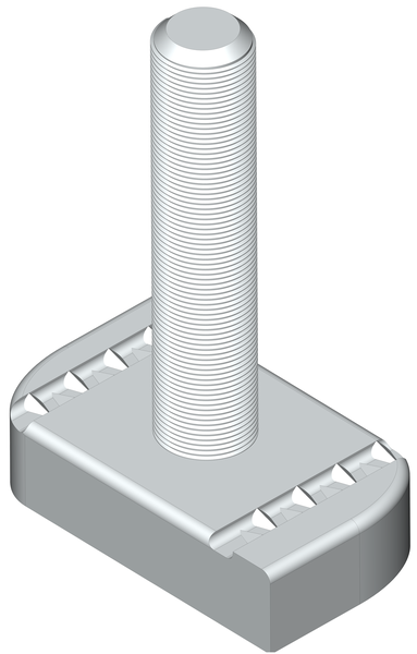 STRUT-Т-болт М10х30 EKF STTBM10X30  фото | Capital Power - инженерные системы