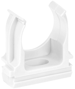 ELASTA Держатель с защелкой CF20 белый IEK ET-TA00D-CF-020-K01-010  фото | Capital Power - инженерные системы