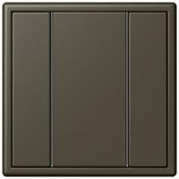 Кнопочный модуль КNX Jung Les Couleurs® Le Corbusier ombre naturelle 31 F 50 с одной парой кнопок LC501TSA32140