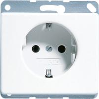 Розетка Jung SL 500 белая SCHUKO с защитой от детей 16A 250V~ SL520NKIWW