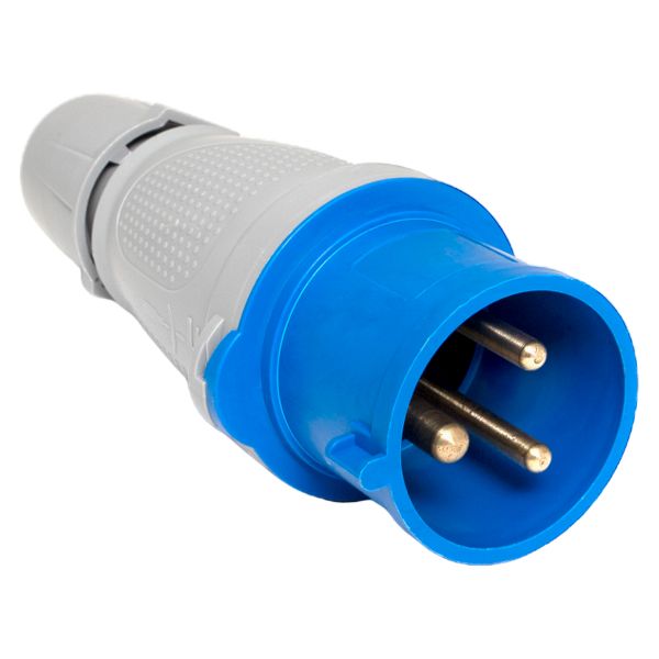 Вилка переносная 023 2Р+РЕ 32А 220В IP44 EKF PROXIMA PS-023-32-220-PRO  фото | Capital Power - инженерные системы