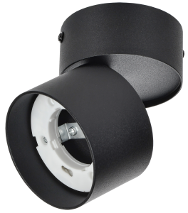 LIGHTING Светильник 4040 настенно-потолочный под лампу GX53 черный IEK LT-USB0-4040-GX53-1-K02  фото | Capital Power - инженерные системы