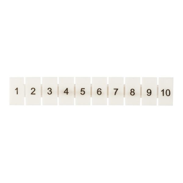 Маркеры для JXB-ST-push-in 2,5 с нумерацией 1-10 (100 шт,) EKF PROxima ZB-ST-2.5-1-10  фото | Capital Power - инженерные системы