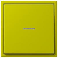 Клавиша Jung Les Couleurs® Le Corbusier vert olive vif для выключателя/кнопки с окошком для подсветки LC990KO54320F