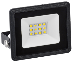 Прожектор СДО 06-10 светодиодный черный IP65 6500K IEK LPDO601-10-65-K02  фото | Capital Power - инженерные системы