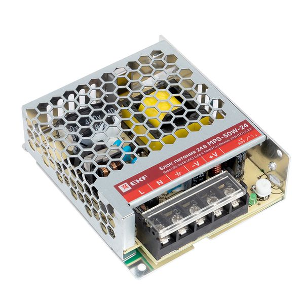 Блок питания 24В MPS-50W-24 EKF Proxima mps-50w-24  фото | Capital Power - инженерные системы