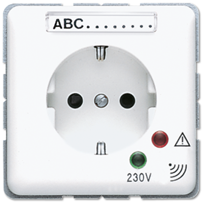 Розетка Jung CD серия белая SCHUKO 16А 250V~ с защитой от перенапряжения CD521KINAUFWW CD521KINAUFWW  фото | Capital Power - инженерные системы