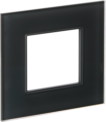 Рамка 1-местная SK-F21G стекло графит IEK серии SKANDY SK-M12-G-K53  фото | Capital Power - инженерные системы