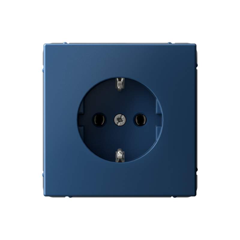 Розетка Systeme Electric серии ArtGallery с заземлением, 16А, механизм, АКВАМАРИН GAL001143  фото | Capital Power - инженерные системы