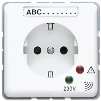 Розетка Jung CD серия белая SCHUKO 16А 250V~ с защитой от перенапряжения CD521KINAUFWW CD521KINAUFWW  фото | Capital Power - инженерные системы