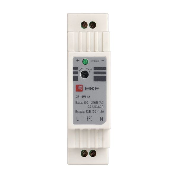 Блок питания 12В DR-15W-12 EKF PROxima dr-15w-12  фото | Capital Power - инженерные системы