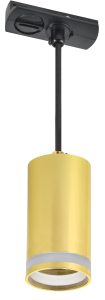 LIGHTING Светильник 4117 декоративный трековый подвесной под лампу GU10 золото IEK LT-UCB0-4117-GU10-1-K22  фото | Capital Power - инженерные системы