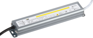 Драйвер LED ИПСН-PRO 30Вт 12 В блок- шнуры IP67 IEK LSP1-030-12-67-33-PRO  фото | Capital Power - инженерные системы