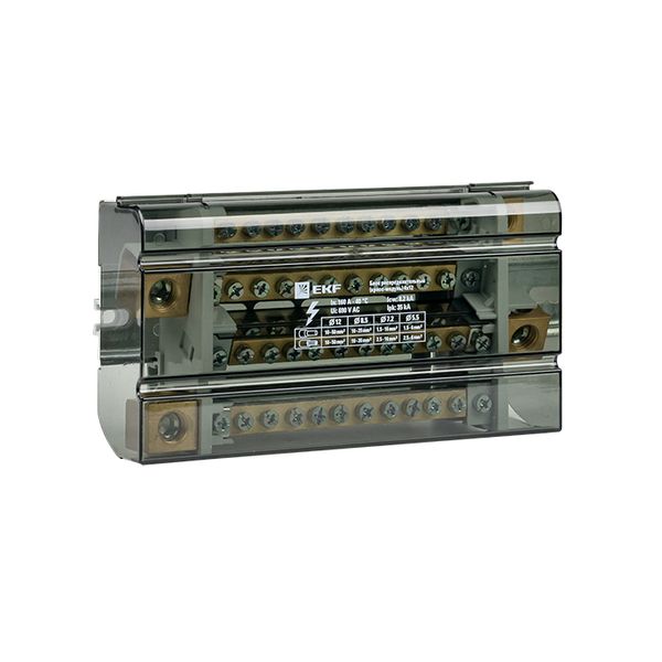 Блок распределительный (кросс-модуль) 160A (4x12) EKF PROxima DB-160-4X12  фото | Capital Power - инженерные системы