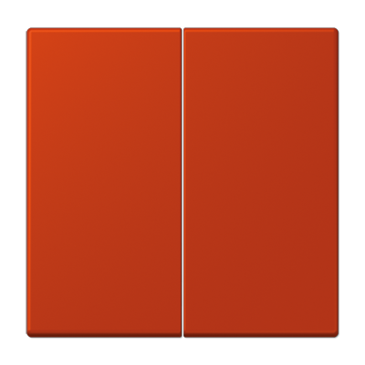 Клавиша Jung Les Couleurs® Le Corbusier rouge vermillon 59 для двухклавишного выключателя LC9954320A LC9954320A  фото | Capital Power - инженерные системы