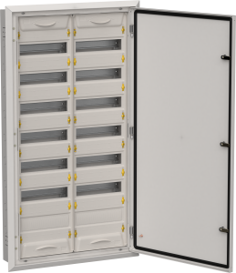 TITAN 5 Корпус металлический ЩРв-168 (2х84) 1130х625х130мм IP31 серый (одна дверь) IEK TI5-50-V-2X084-31-7035  фото | Capital Power - инженерные системы