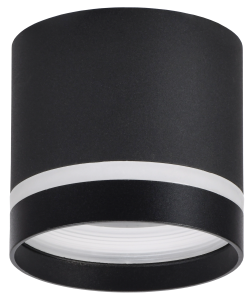 LIGHTING Светильник 4016 накладной потолочный под лампу GX53 черный IEK LT-UPB0-4016-GX53-1-K02  фото | Capital Power - инженерные системы
