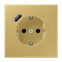Розетка Jung LS серия классик SCHUKO® с USB-интерфейсом с 1 USB-портом типа A LS серия ME1520-18AC-L ME1520-18AC-L  фото | Capital Power - инженерные системы