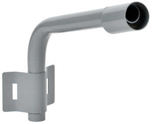 LIGHTING Кронштейн КР-1 D=48мм L=350мм под монтажную ленту 1 хомут серый IEK LT-DKU0D-CR-48-35-21-K03  фото | Capital Power - инженерные системы