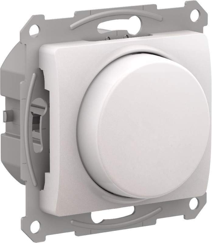 Диммер Systeme Electric серии Glossa, LED, RC, 400Вт, мех., ПЕРЛАМУТР GSL000623  фото | Capital Power - инженерные системы