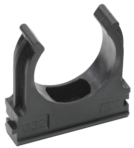 ELASTA Держатель с защелкой CF32 черный IEK CTA10D-CF32-K02-050  фото | Capital Power - инженерные системы