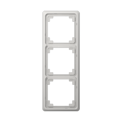 Рамка Jung CD Plus Светло-серый 3 поста CDP583LG CDP583LG  фото | Capital Power - инженерные системы