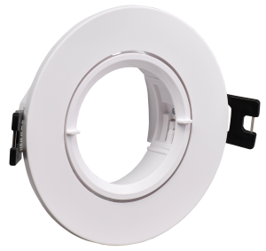 LIGHTING Светильник 4105 встраиваемый под лампу MR16 круг пластиковый белый IEK LT-UVB0-4105-GU05-1-K01  фото | Capital Power - инженерные системы