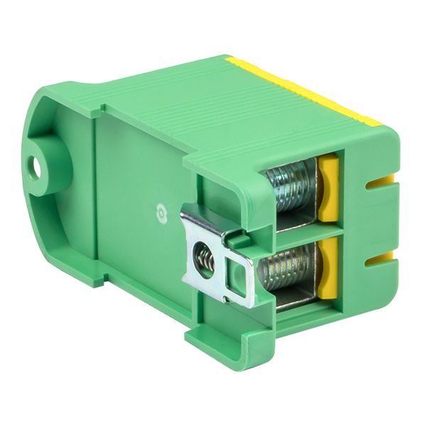 Клемма силовая вводная двойная КСВ 16-95 желто-зеленая EKF PROxima PLC-KVS2-16-95-Y-GREEN  фото | Capital Power - инженерные системы