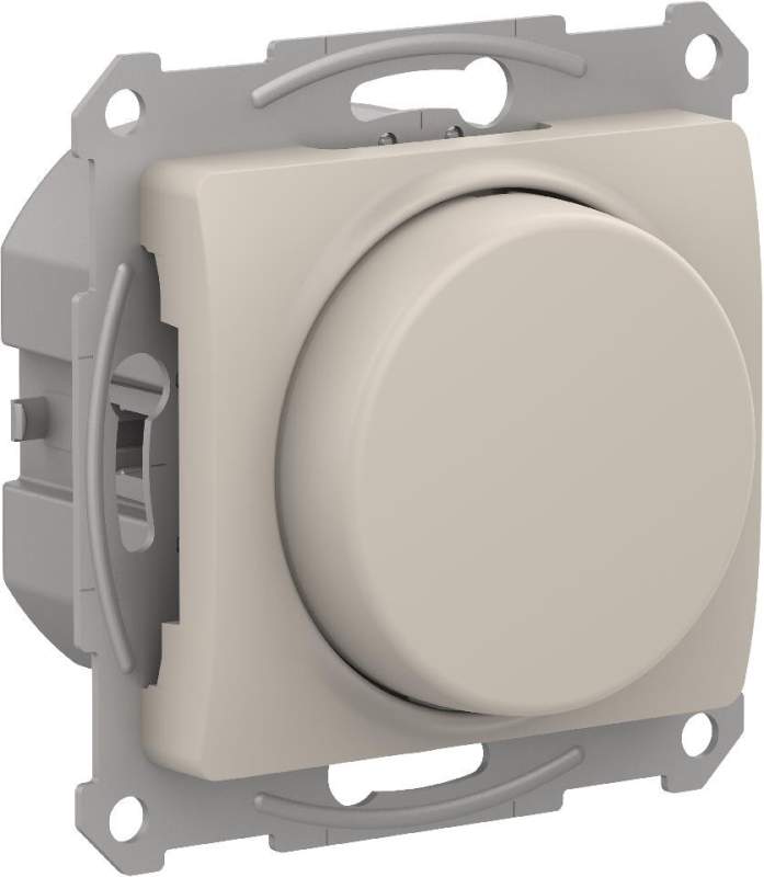 Диммер Systeme Electric серии Glossa, LED, RC, 400Вт, мех., МОЛОЧНЫЙ GSL000923  фото | Capital Power - инженерные системы