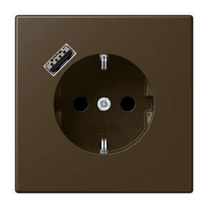 Розетка Jung LS серия Антик SCHUKO® с USB-интерфейсом с 1 USB-портом типа A ME1520-18AAT-L ME1520-18AAT-L  фото | Capital Power - инженерные системы