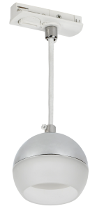 LIGHTING Светильник 4119 декоративный трековый подвесной под лампу GX53 хром IEK LT-UCB0-4119-GX53-1-K23  фото | Capital Power - инженерные системы