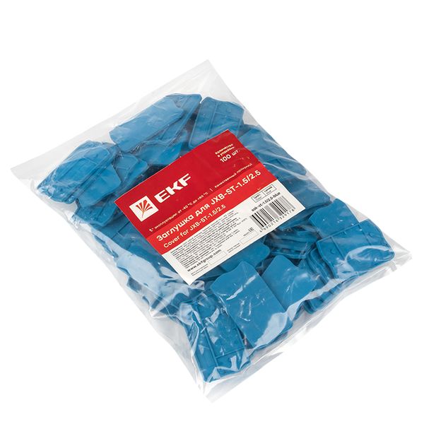 Заглушка для JXB-ST-1,5/2,5 синяя EKF PROxima SAK-ST-1.5/2.5-BLUE  фото | Capital Power - инженерные системы