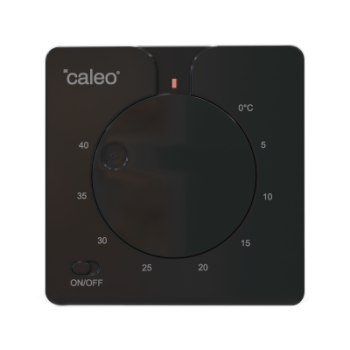 Терморегулятор CALEO C430 black ca430bc  фото | Capital Power - инженерные системы